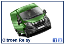 Green Large Citroen Relay 