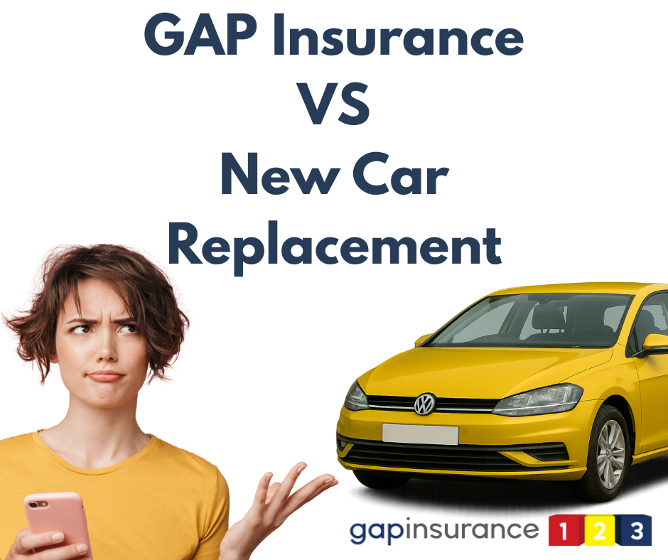GAP Insurance vs New Car Replacement cover