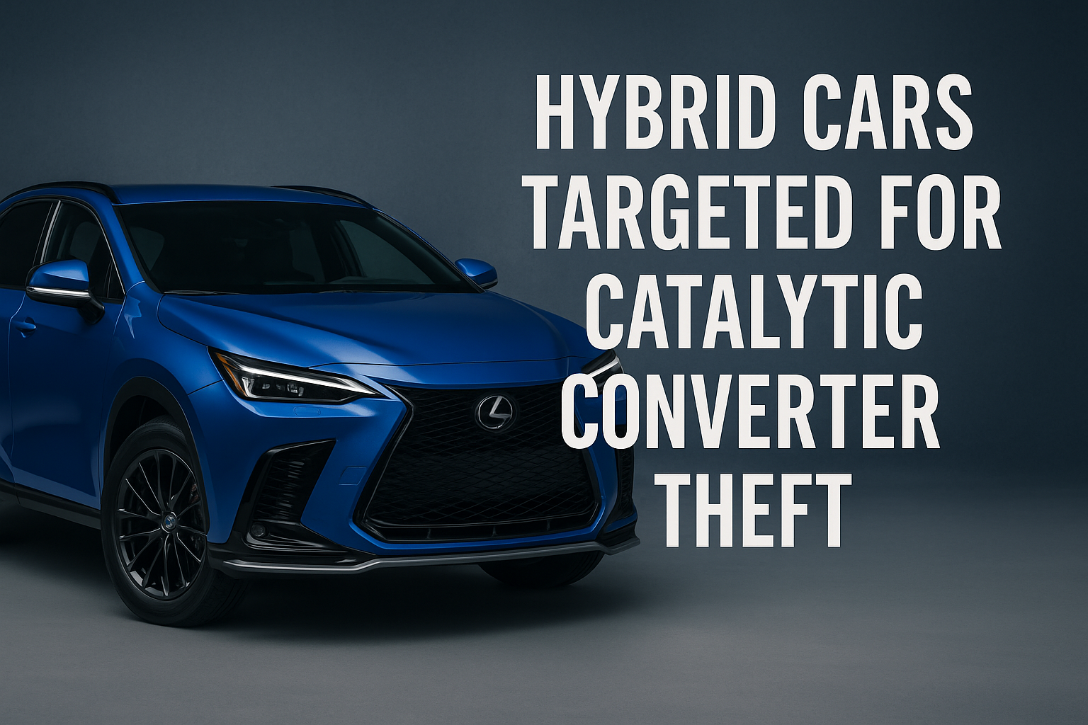 Catalytic converter theft